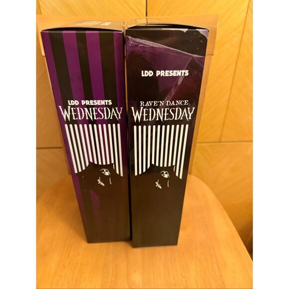 LDD Presents Wednesday Addams 2 NIB Dolls Dancing&Nevermore - Picture 4 of 11
